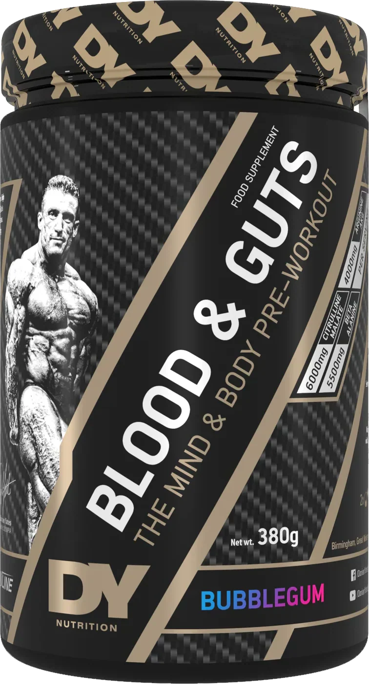 Dorian Yates Nutrition Blood & Guts - 380 g Bubblegum