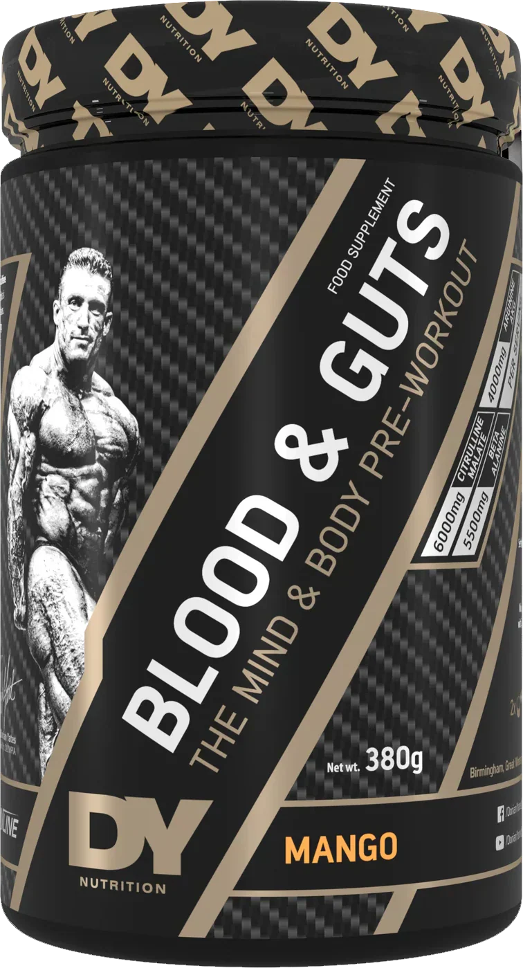 Dorian Yates Nutrition Blood & Guts - 380 g Mango