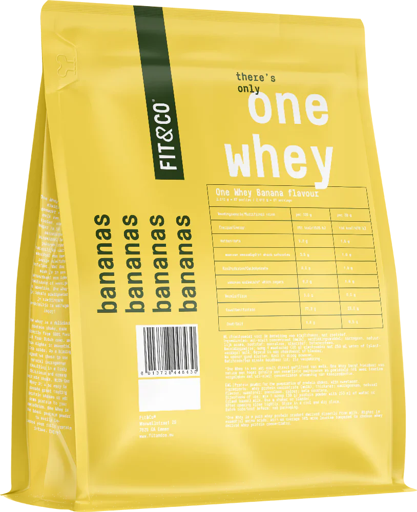 Fit & Co One Whey - 2010 g Bananas