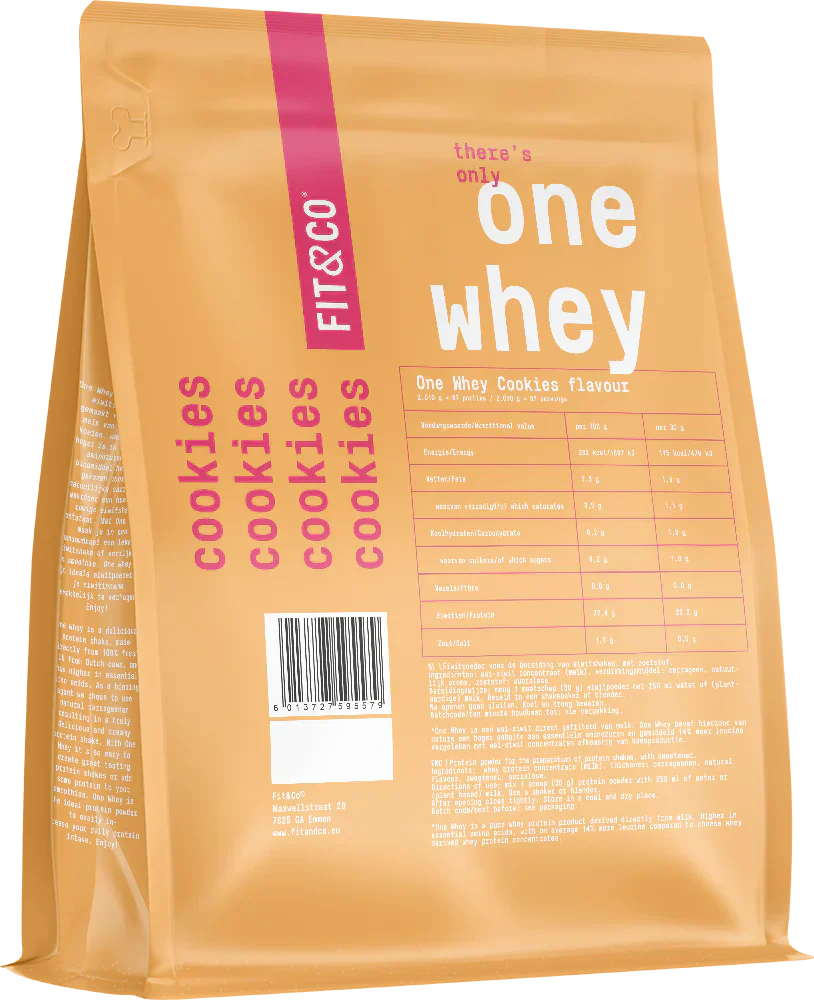 Fit & Co One Whey - 2010 g Cookies