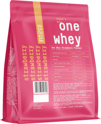 Fit & Co One Whey - 2010 g Strawberry