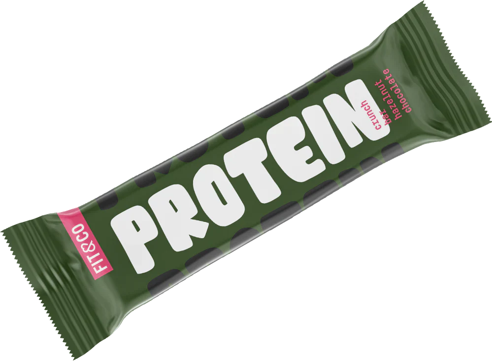 Fit & Co Protein Soft Bar - 10 x 55 g - Hazelnut Chocolate