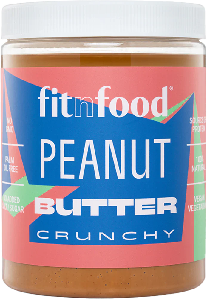 FitnFood - Peanut Butter - 1000 g Crunchy