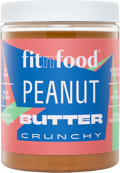 FitnFood - Peanut Butter - 1000 g Crunchy