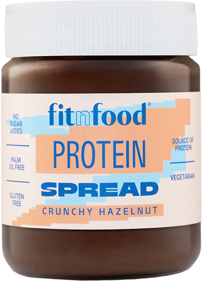 FitnFood - Protein Spread - 250 g Crunchy Hazelnut