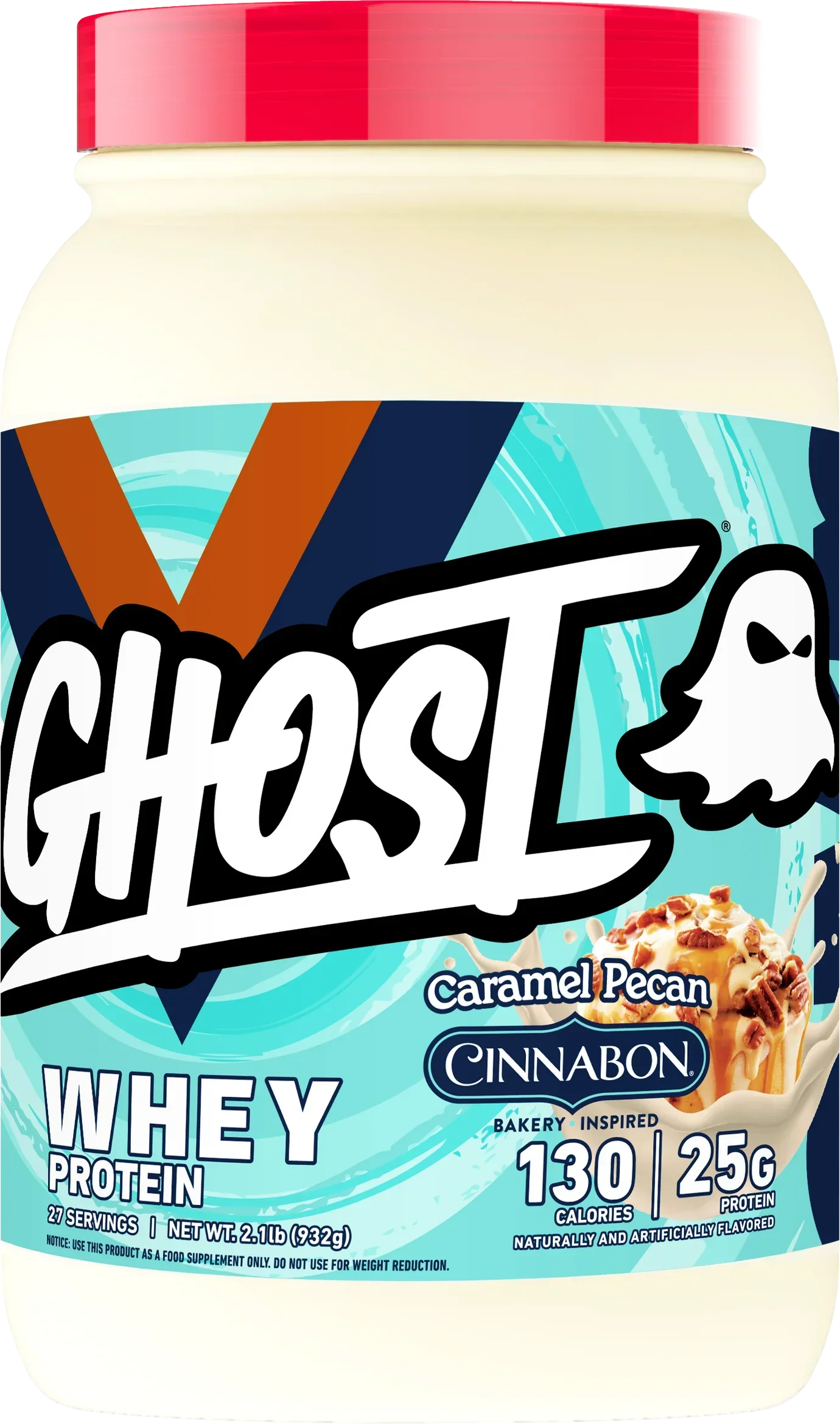 Ghost Whey - 26 servings Cinnabon Caramel Pecan