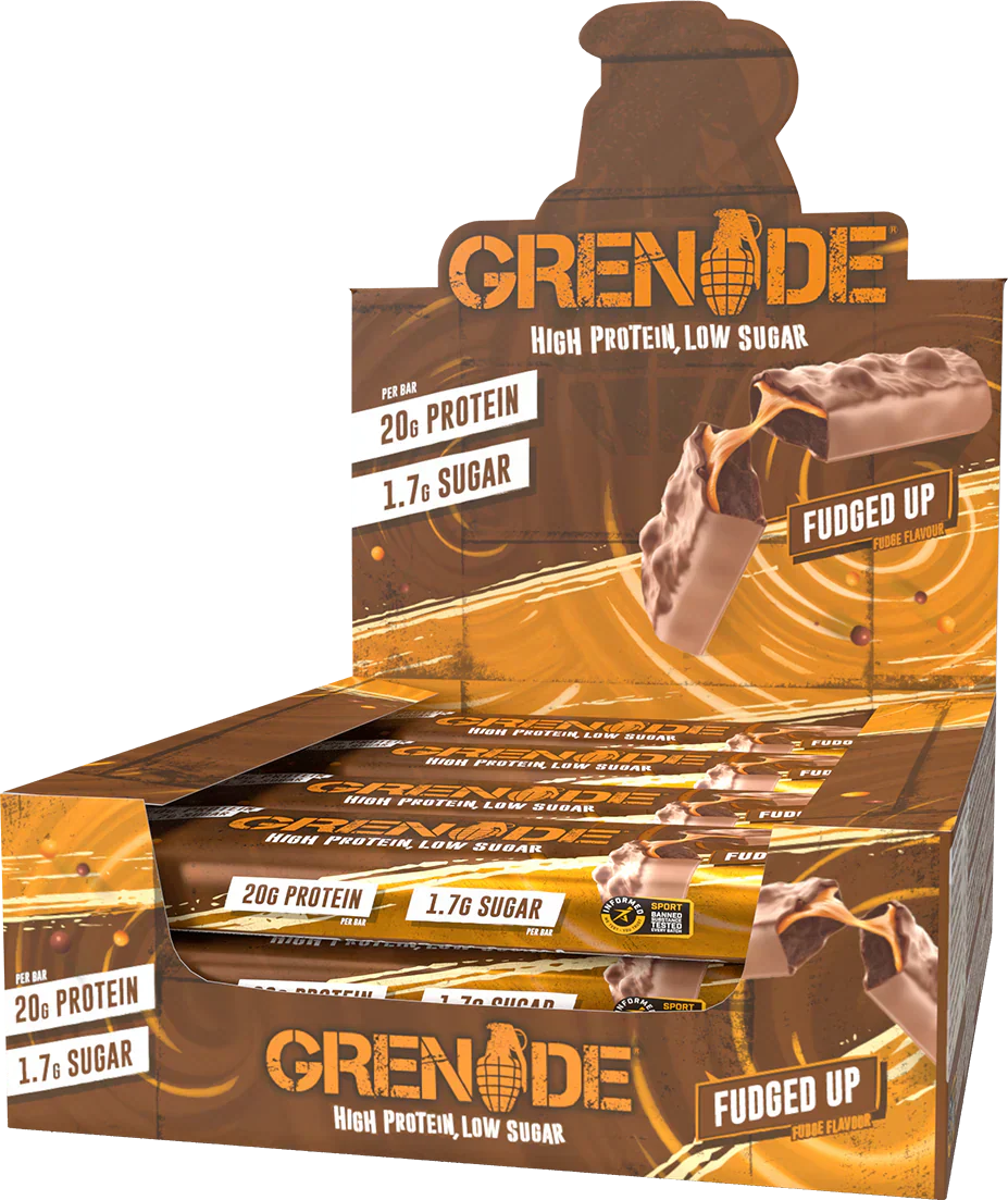 Grenade Protein Bar - 12 x 60 g Fudged UP