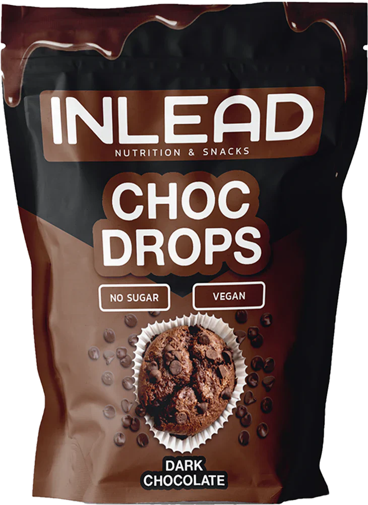 Inlead Choc Drops - 150 g Dark Chocolate