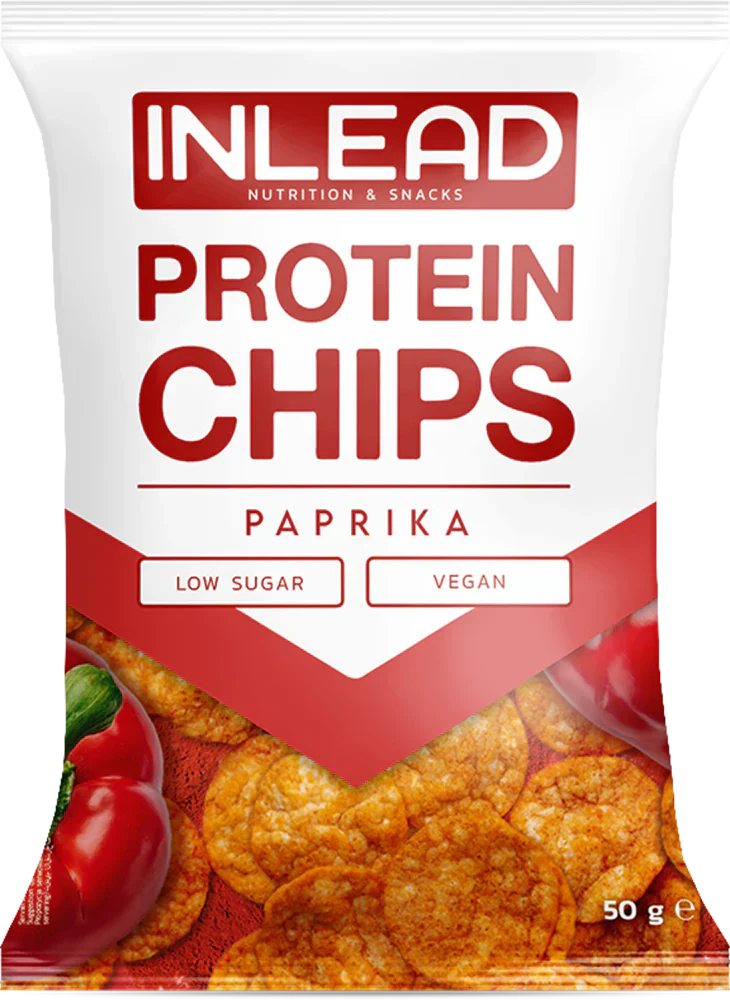 Inlead Protein Chips - 6 x 50 g Paprika