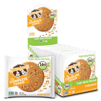 Lenny & Larry's The Complete Cookie - 12 x 113 g Peanut Butter