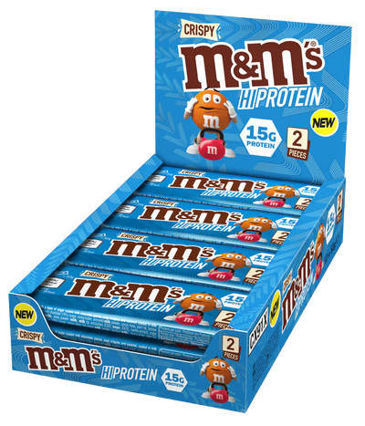 M&M's Protein Bar - 12 x 51 g Crispy