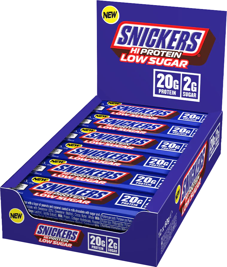 Snickers HiProtein Low Sugar - 12 x 57 g - Original