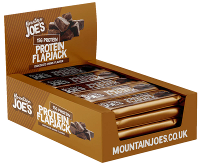 Mountain Joe's Protein Flapjacks - 16 x 60 g Chocolate Chunk