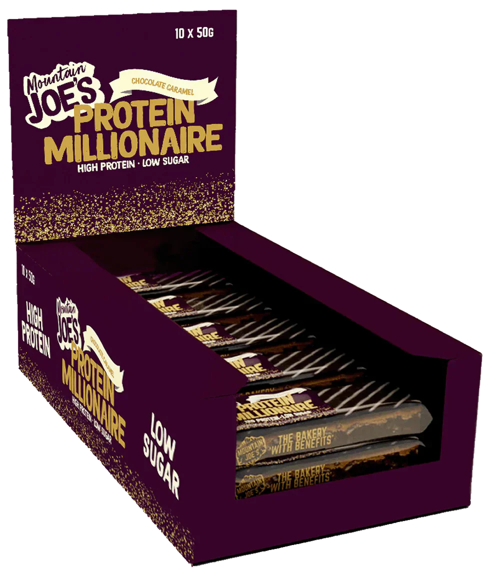 Mountain Joe's Protein Millionaire - 10 x 50 g Chocolate Caramel