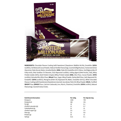 Mountain Joe's Protein Millionaire - 10 x 50 g Chocolate Caramel