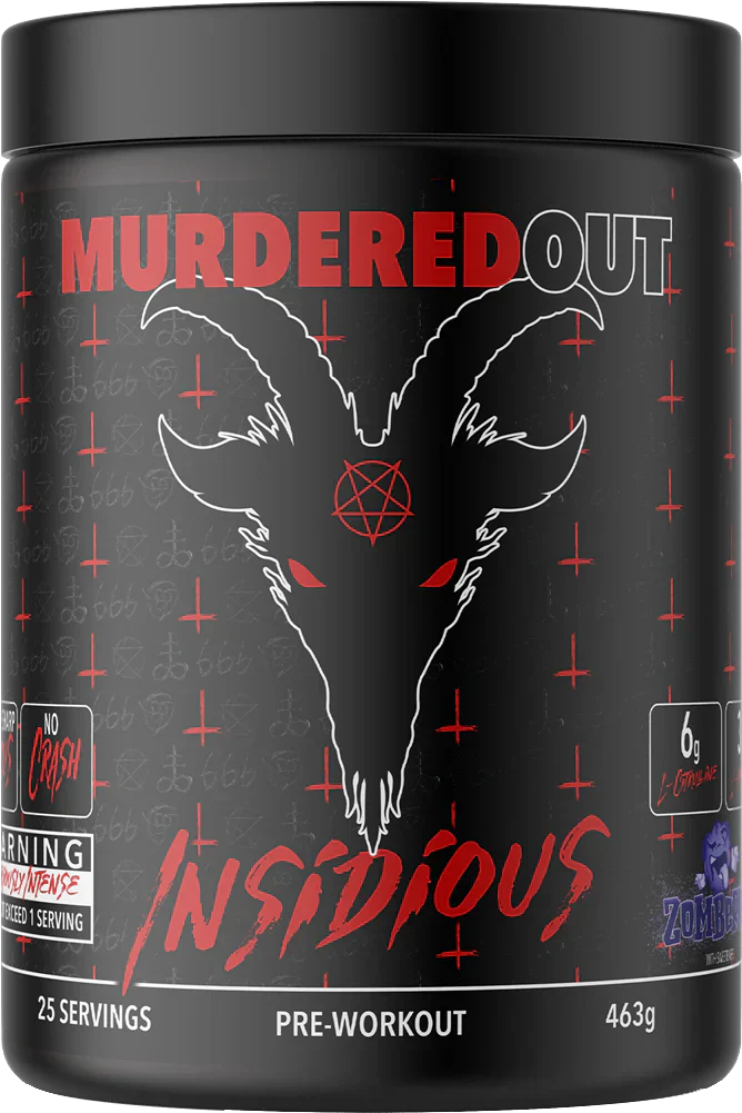Murdered Out Insidious Pre-Workout - 463 g Zomberry