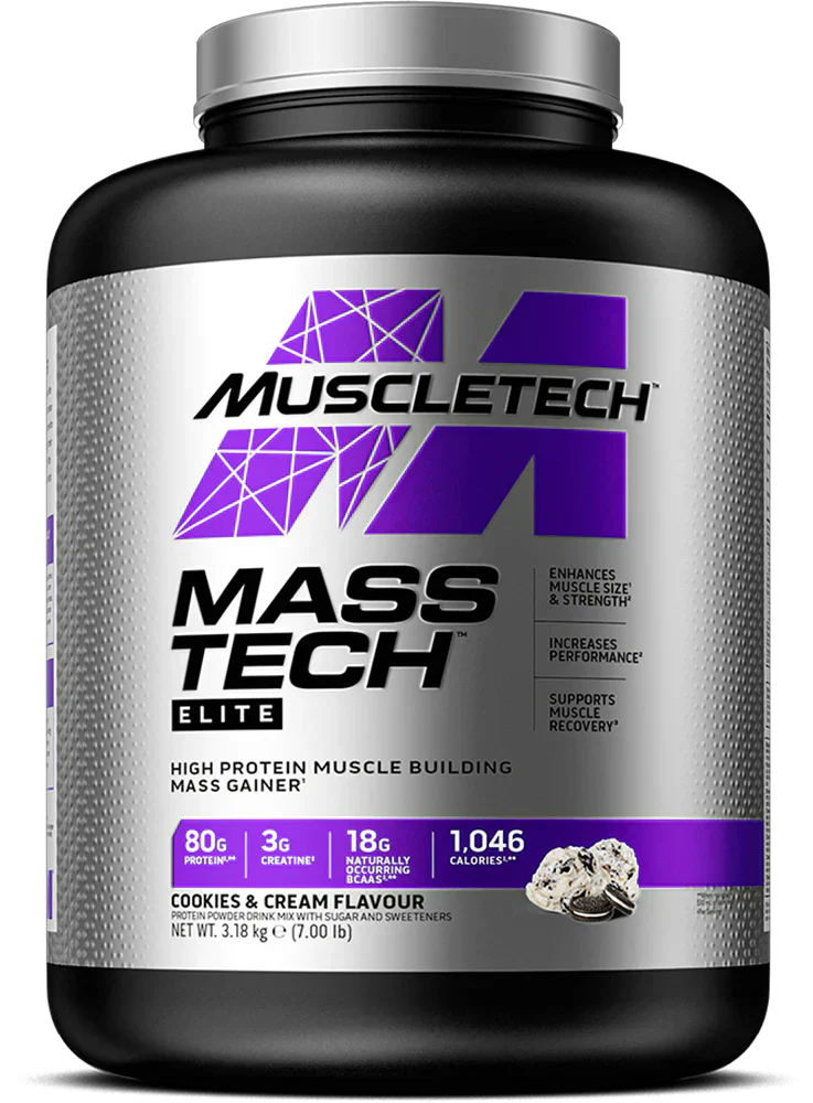 MuscleTech Mass Tech Elite - 3180 g Cookies and Cream