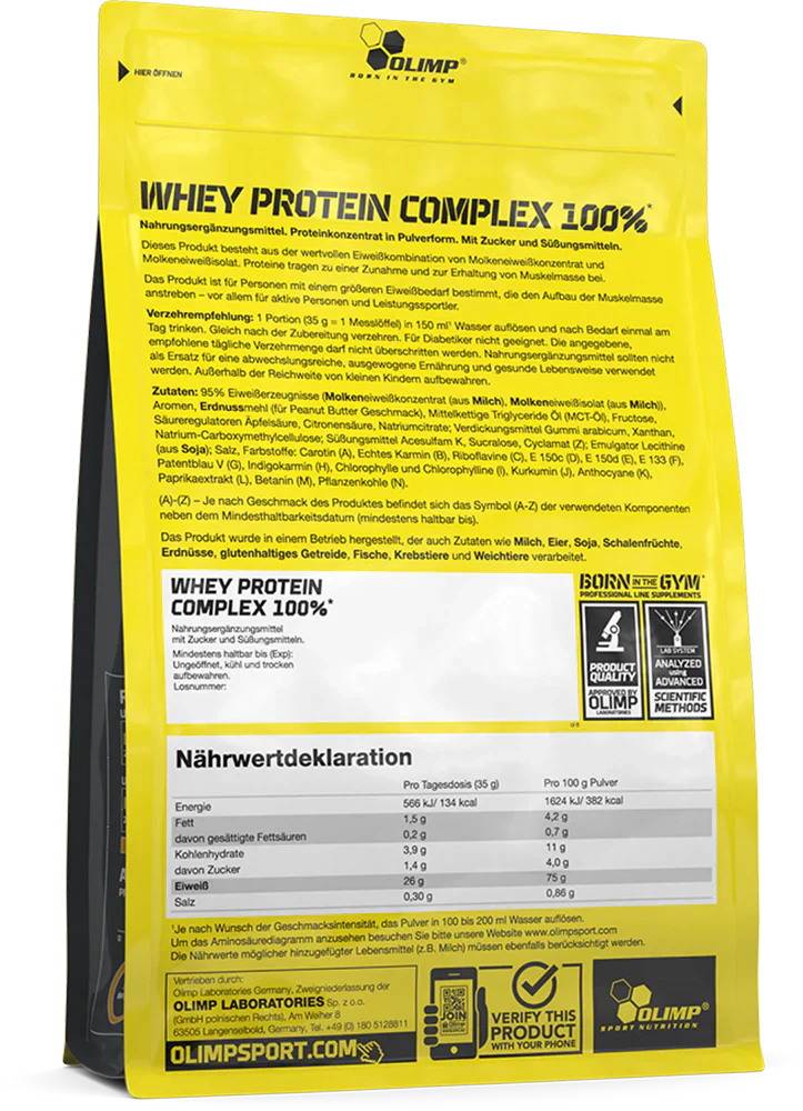 Olimp Whey Protein Complex 100% - 700 g Lemon Cheesecake