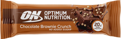 Optimum Nutrition Protein Bar - 10 x 65 g Chocolate Brownie Crunch