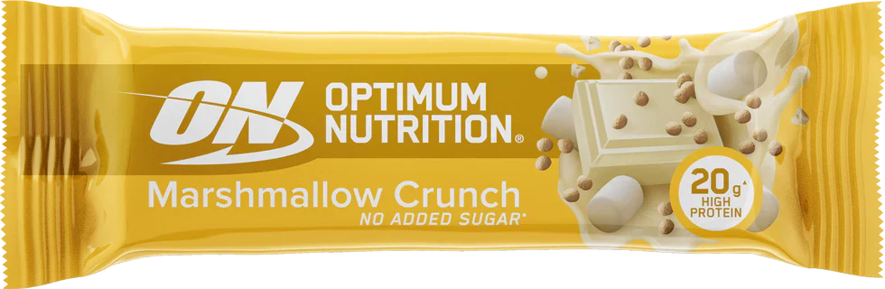 Optimum Nutrition Protein Bar - 10 x 65 g Marshmallow Crunch
