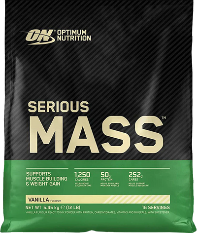 Optimum Nutrition Serious Mass - 5450 g Vanilla