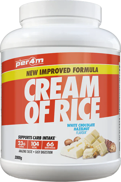 PER4M Cream Of Rice - 2000 g White Chocolate Hazelnut
