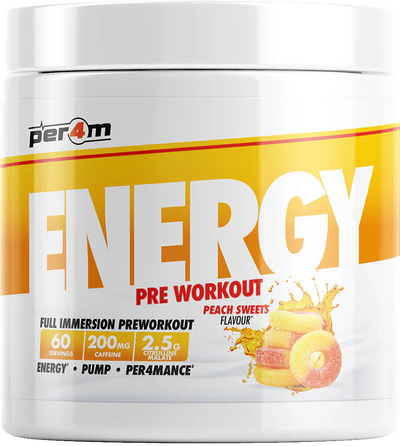 PER4M Energy Pre-workout - 390 g Peach Sweets