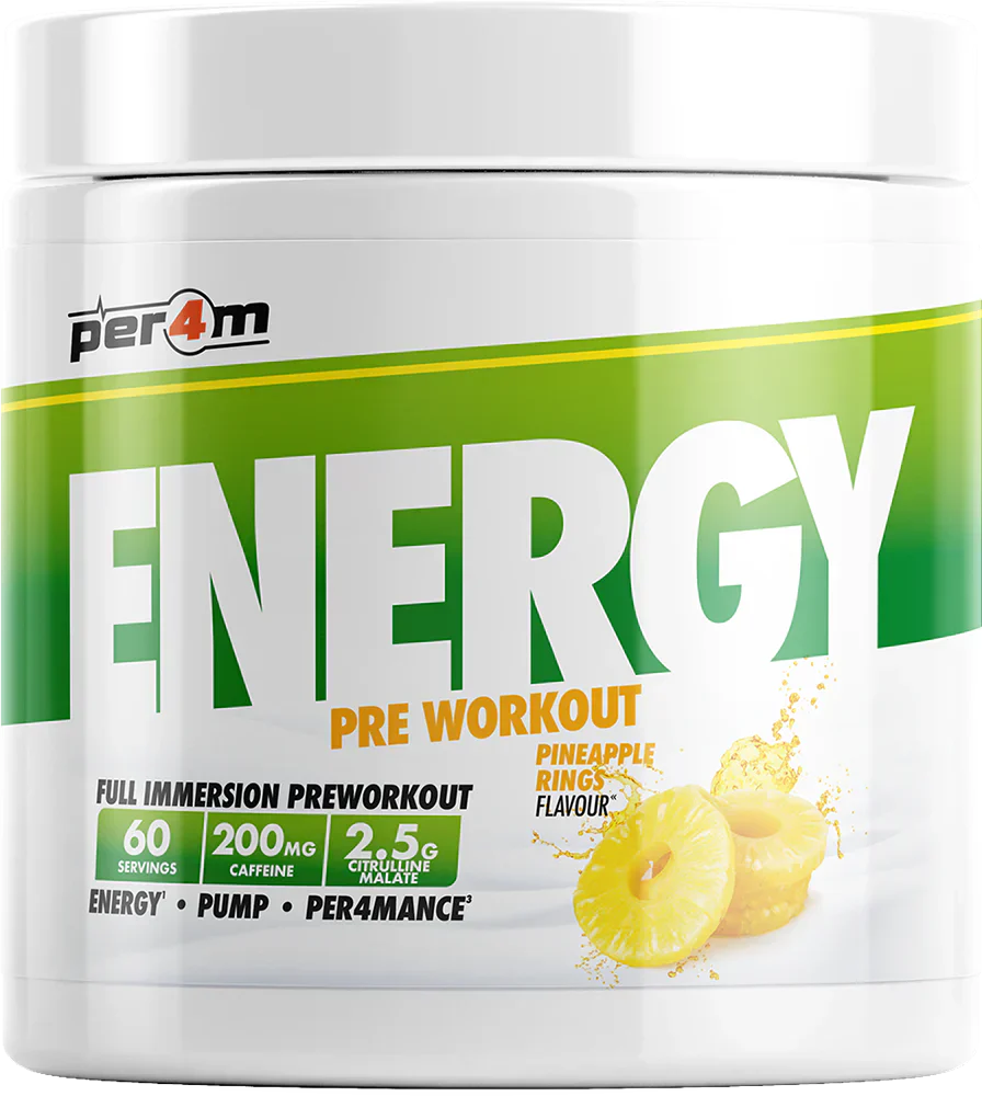 PER4M Energy Pre-workout - 390 g Pineapple Rings