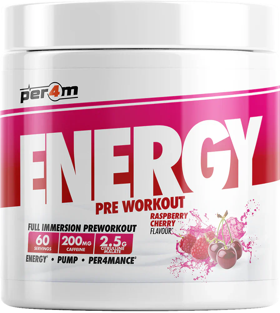 PER4M Energy Pre-workout - 390 g Raspberry Cherry