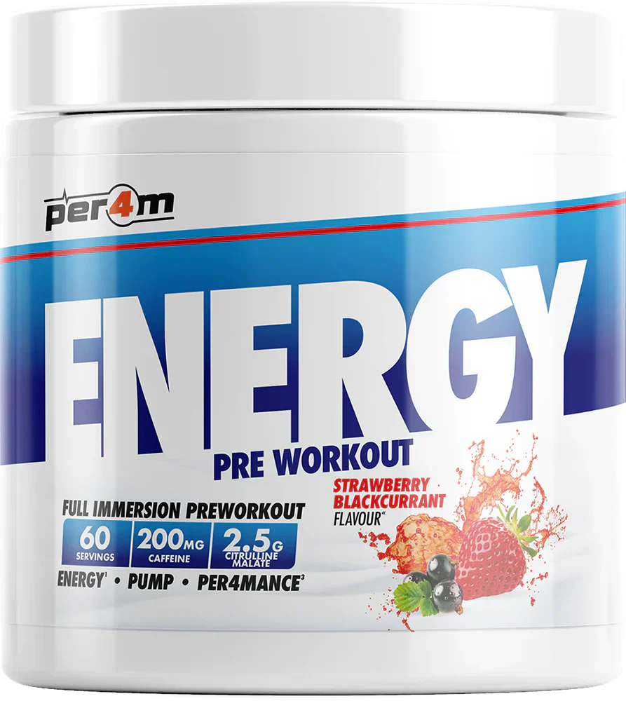 PER4M Energy Pre-workout - 390 g Strawberry Blackcurrant