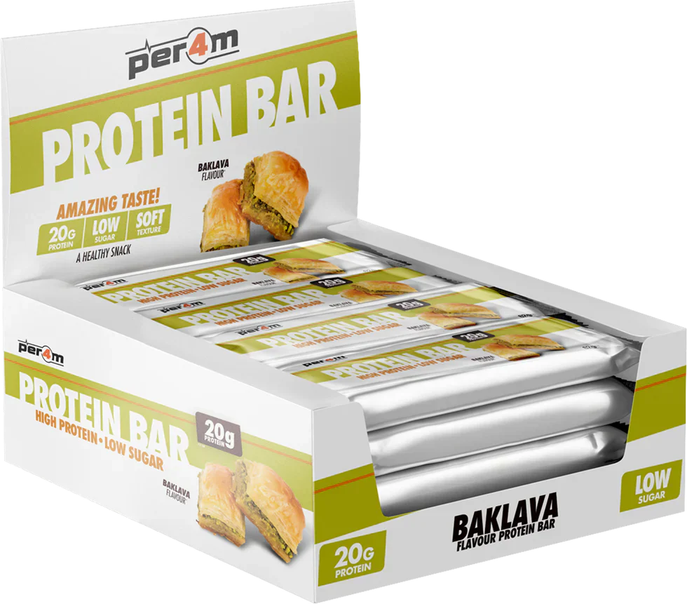 PER4M Protein Bar - 12 x 62 g Baklava
