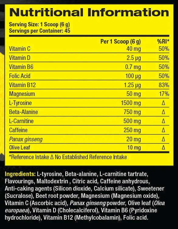 PharmaFreak Ripped Freak Pre-workout Fruit Punch