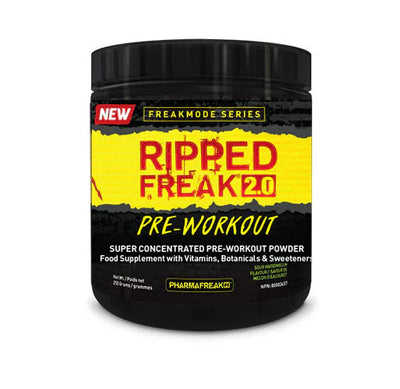 PharmaFreak Ripped Freak Pre-workout Blue Raspberry