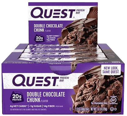 Quest Bar - 12 x 60 g Double Chocolate Chunk