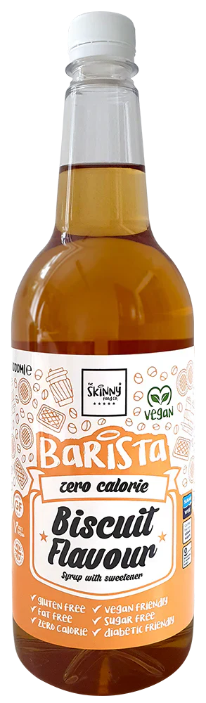 The Skinny Food Co Barista Syrup - 1000 ml Biscuit
