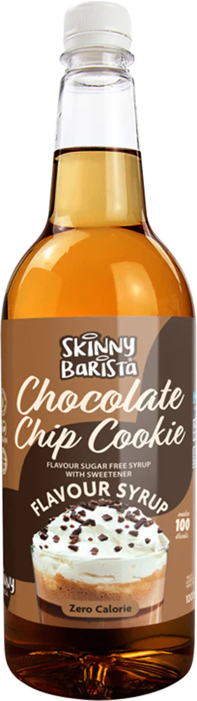 The Skinny Food Co Barista Syrup - 1000 ml Chocolate Chip Cookie