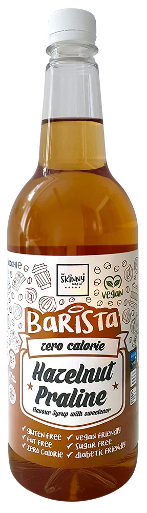 The Skinny Food Co Barista Syrup - 1000 ml Hazelnut Praline
