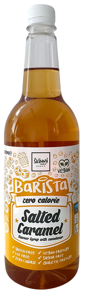 The Skinny Food Co Barista Syrup - 1000 ml Salted Caramel