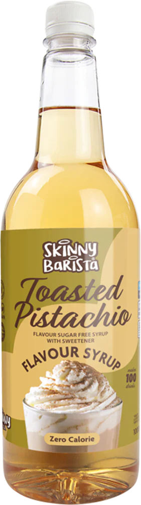 The Skinny Food Co Barista Syrup - 1000 ml Toasted Pistachio