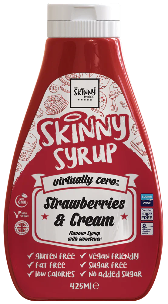 The Skinny Food Co Skinny Sauce - 425 ml Strawberries & Cream