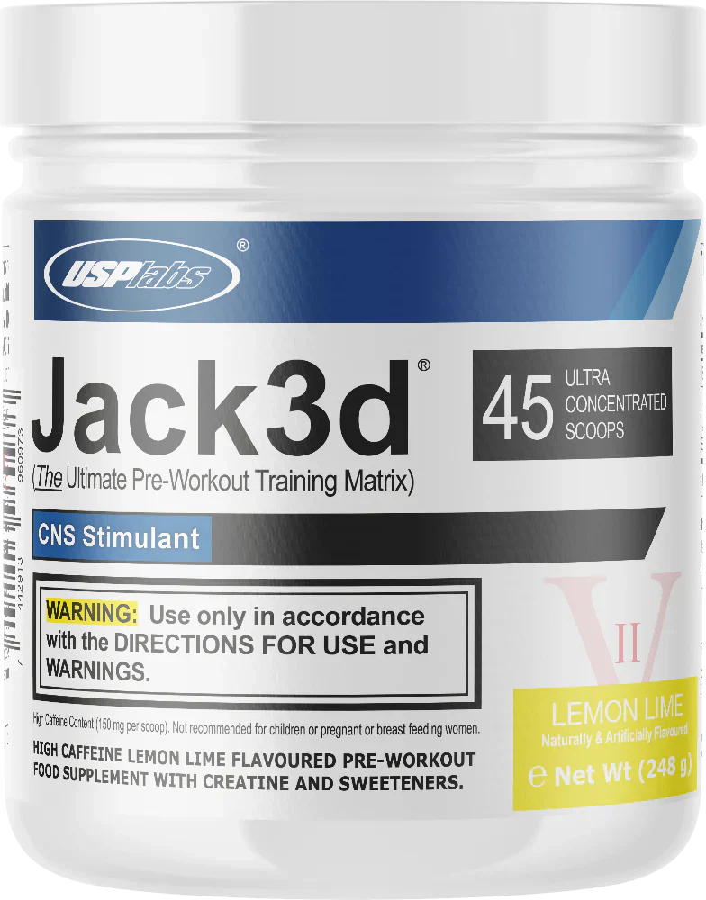 Jack3d Advanced Pre-workout Lemon Lime