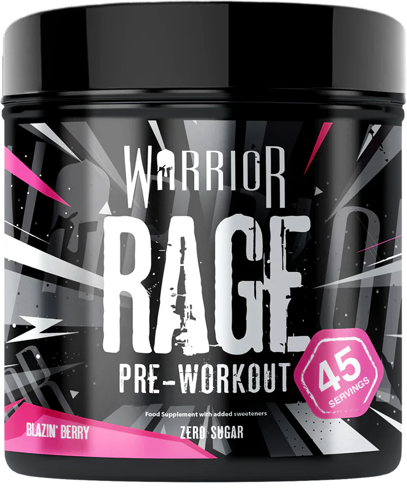 Warrior Rage Pre-Workout - 392 g Blazin Berry