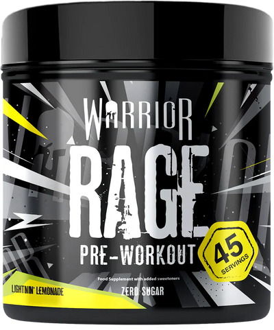 Warrior Rage Pre-Workout - 392 g Lightnin Lemonade