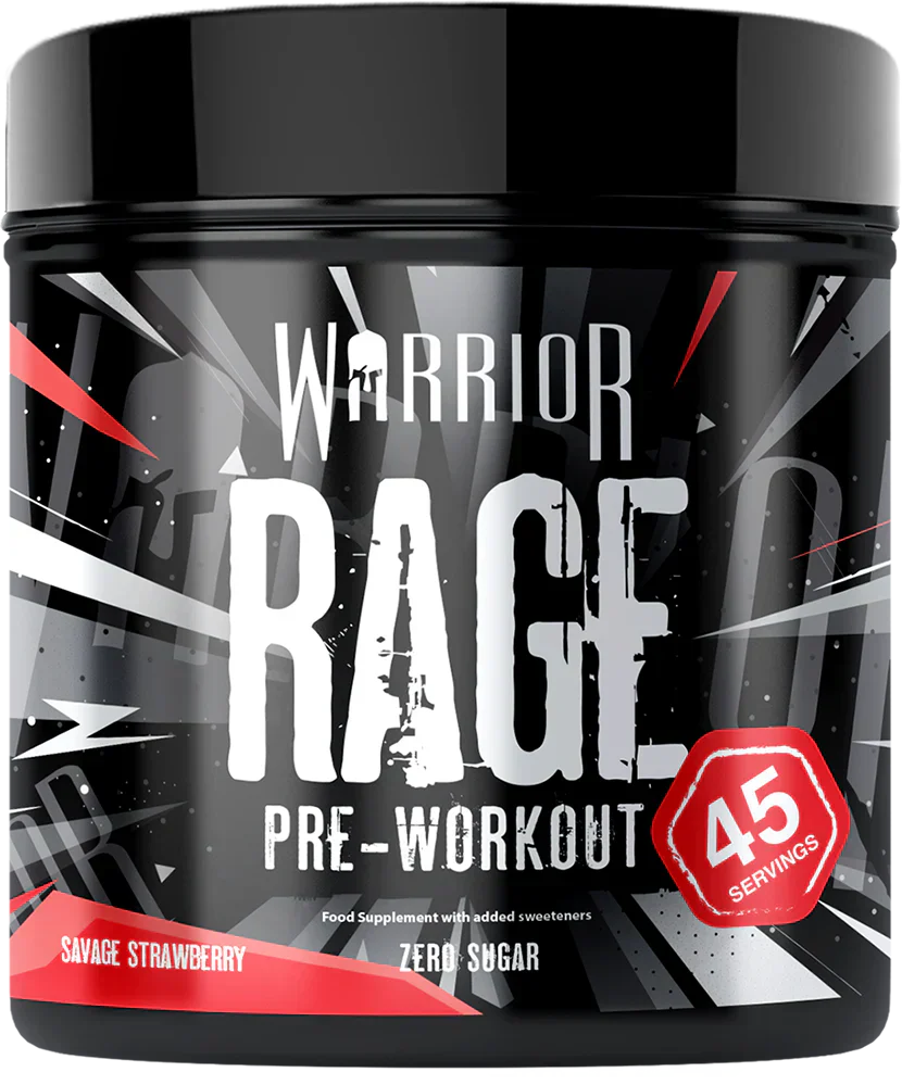 Warrior Rage Pre-Workout - 392 g Savage Strawberry