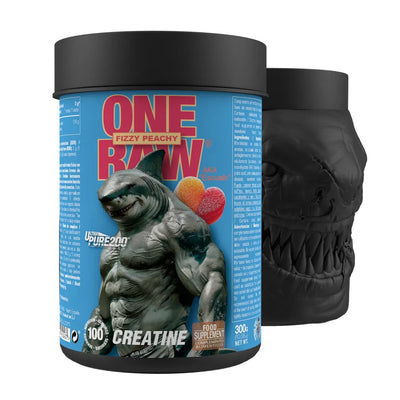 Zoomad One Raw Creatine - 300 g Fizzy Peachy