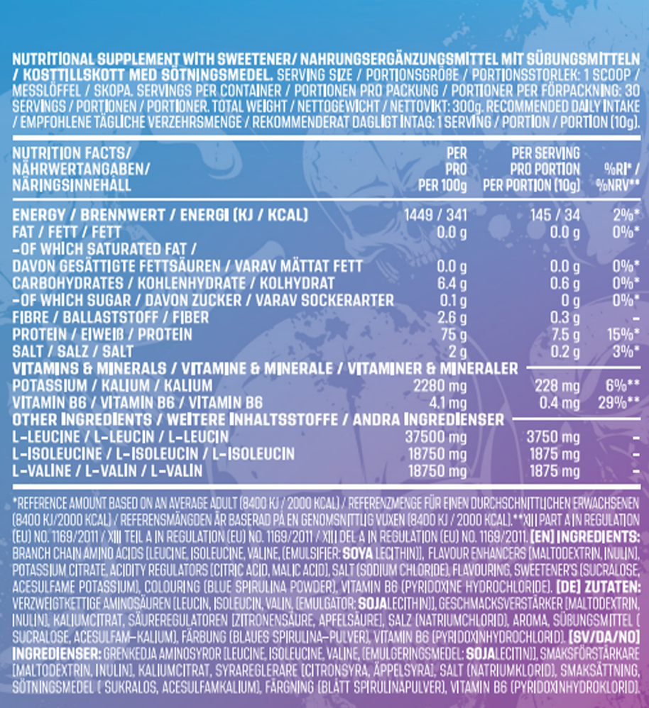 AK-47 Labs BCAA - 300 g Strawberry Kiwi