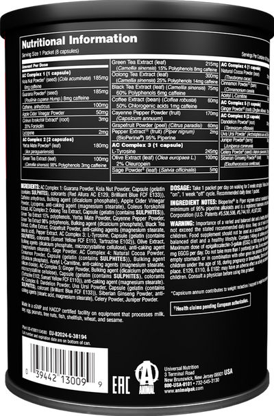 Animal Advanced Cuts - 42 packs