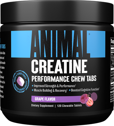 Animal Creatine Chews - 120 tabs Grape