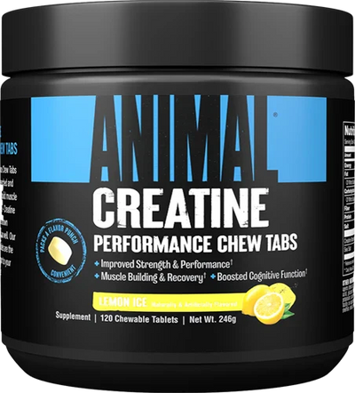 Animal Creatine Chews - 120 tabs Lemon Ice