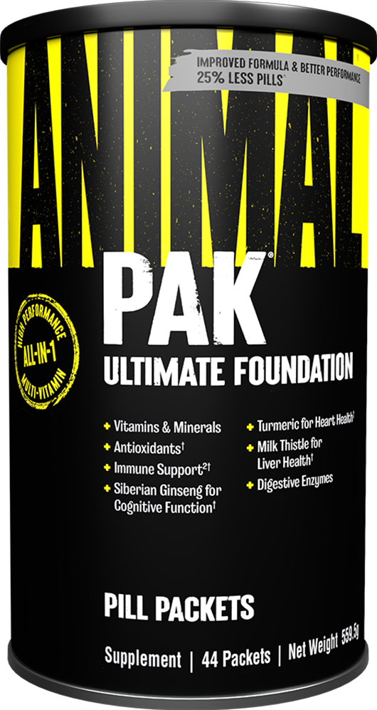 Animal Pak - 44 packs
